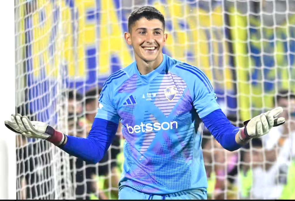 Leandro Brey, el arquero de Boca juniors que viene de atajar cuatro penales y de salvar al xeneixe contra riestra