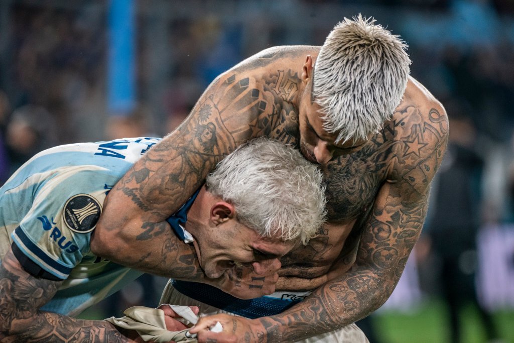 Agónica victoria de Racing Club en el Cilindro y clasificación a los cuartos de final de la Copa&nbsp;Libertadores